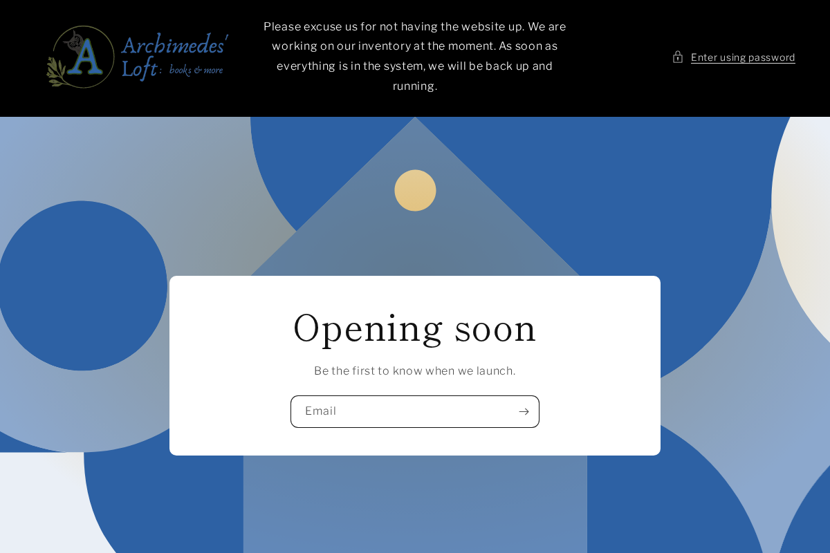 archimedesloft.com homepage screenshot