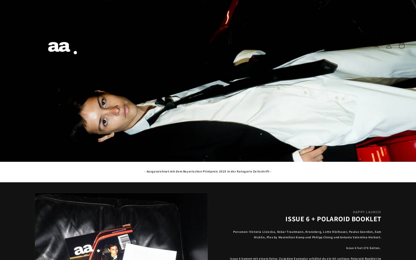 archiveabel.de homepage screenshot