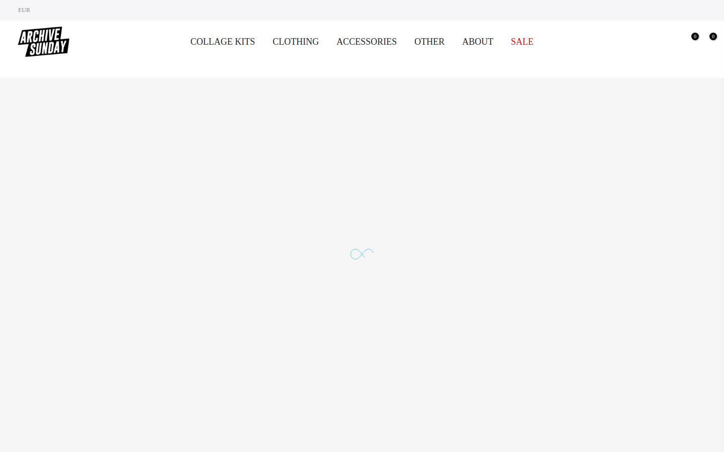 archivesunday.com homepage screenshot