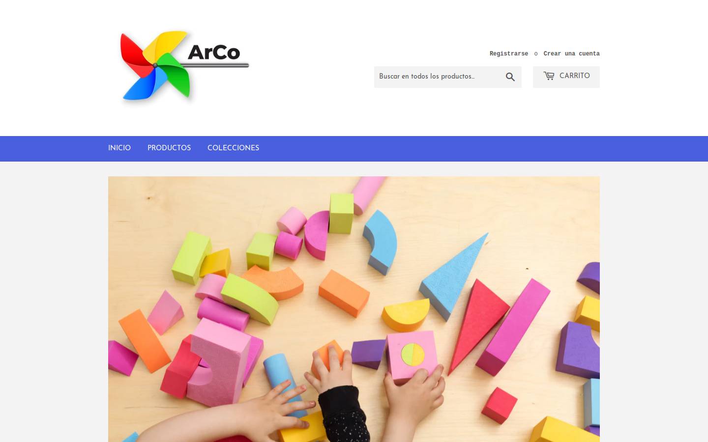 arcodiy.com homepage screenshot