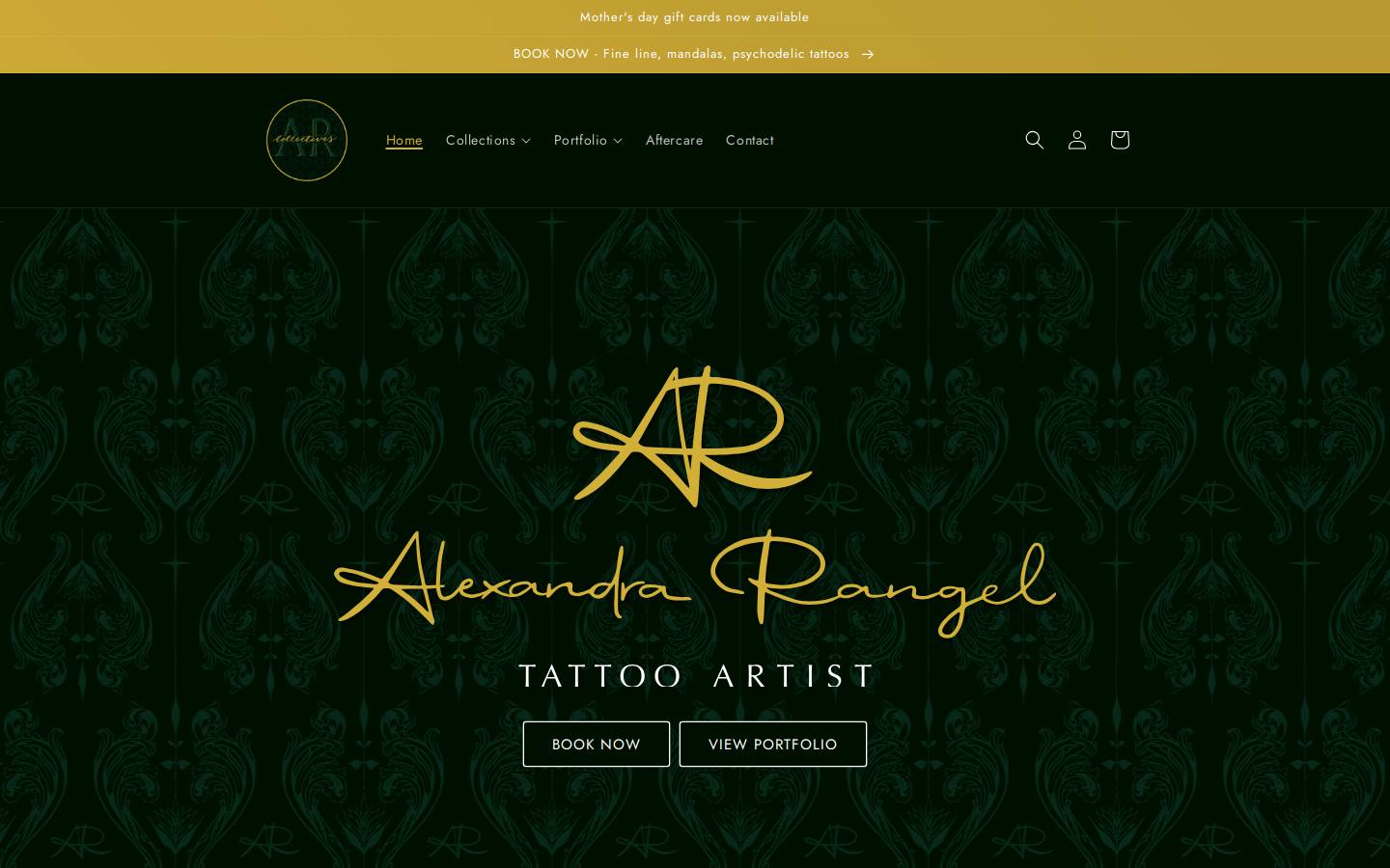 arcollectives.com homepage screenshot