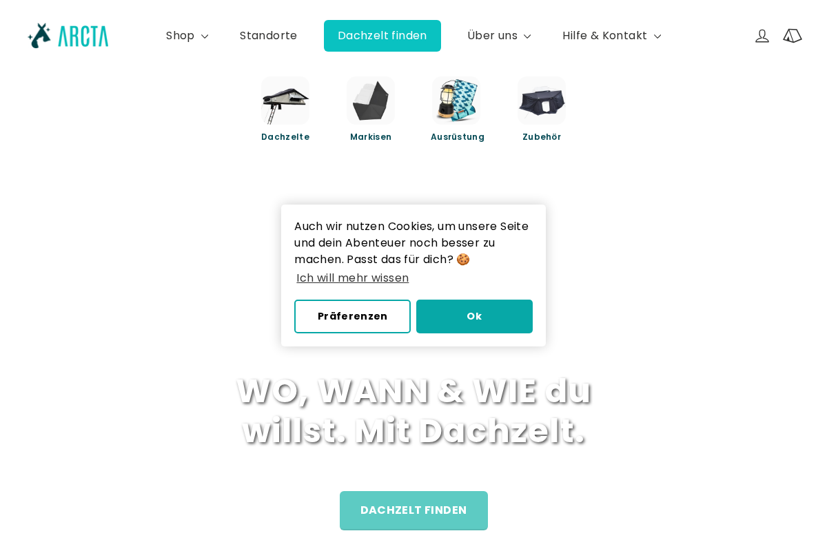 ARCTA homepage screenshot