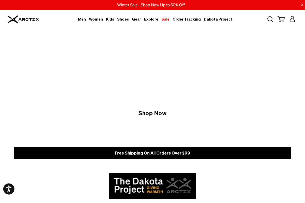 Arctix Bottoms homepage screenshot