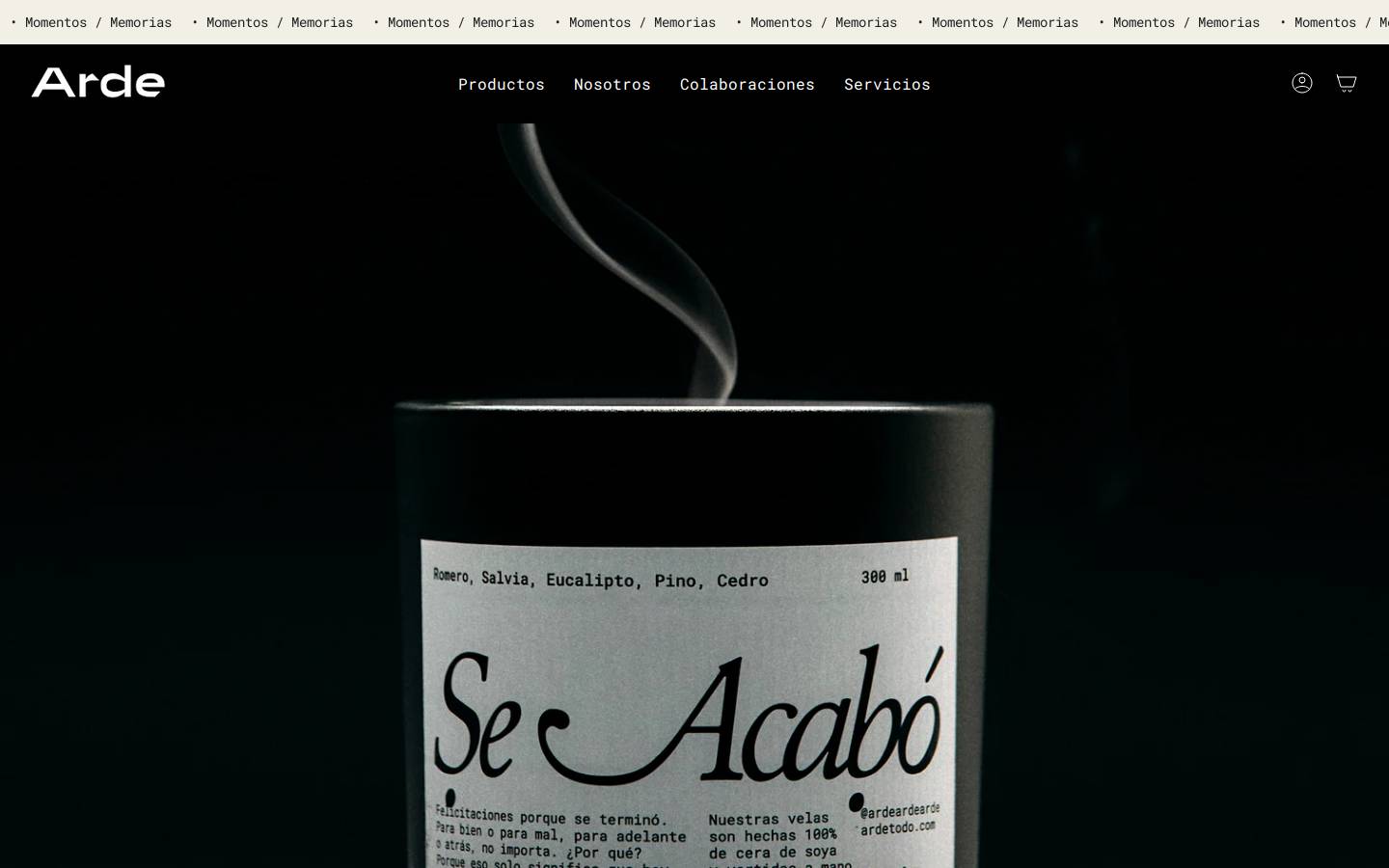ardetodo.com homepage screenshot