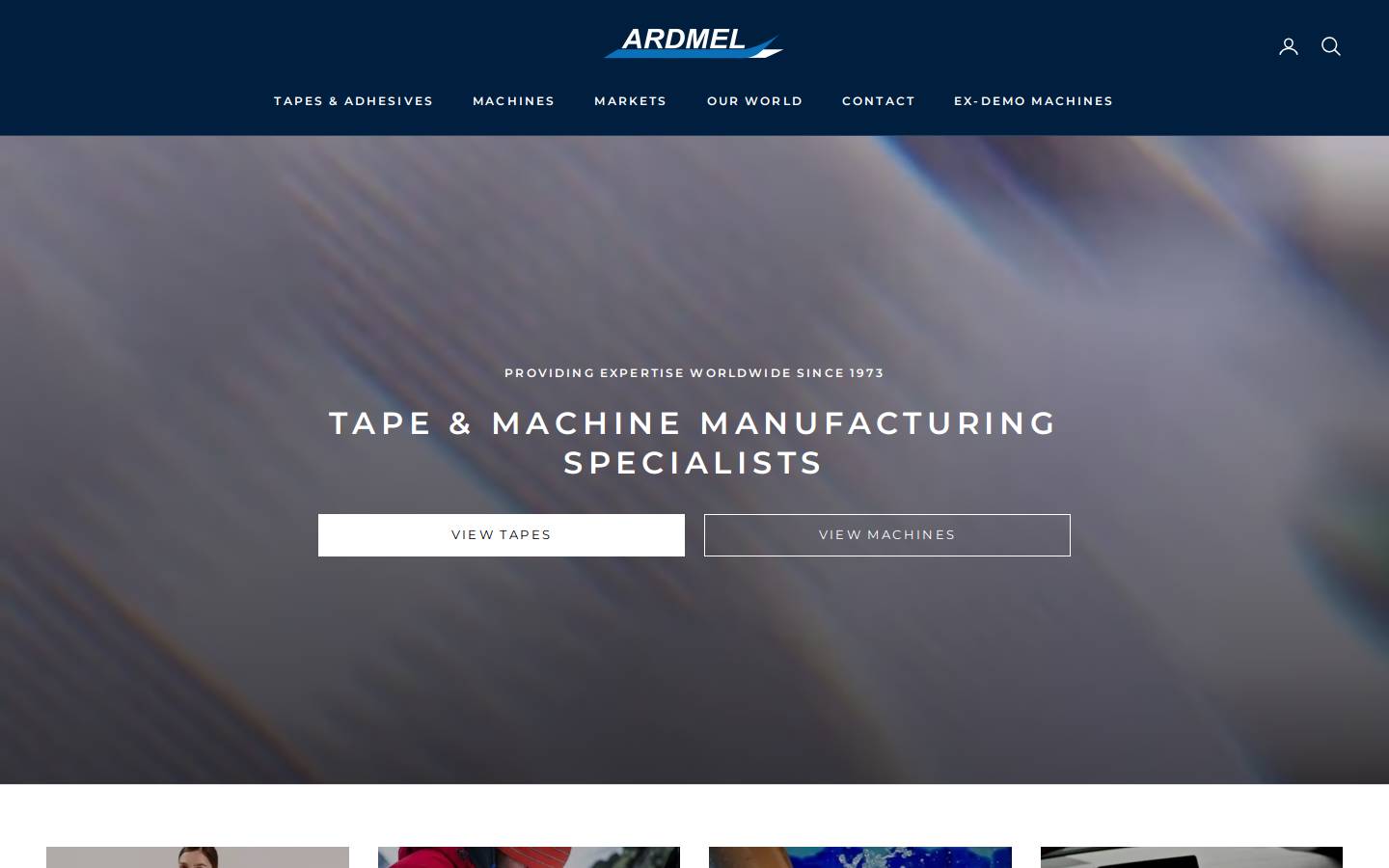 ardmel.com homepage screenshot