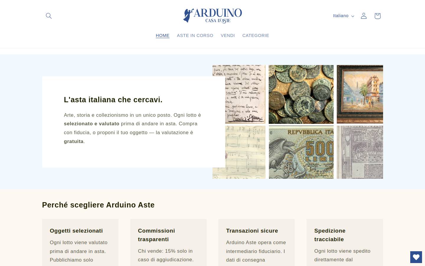 arduinoaste.com homepage screenshot