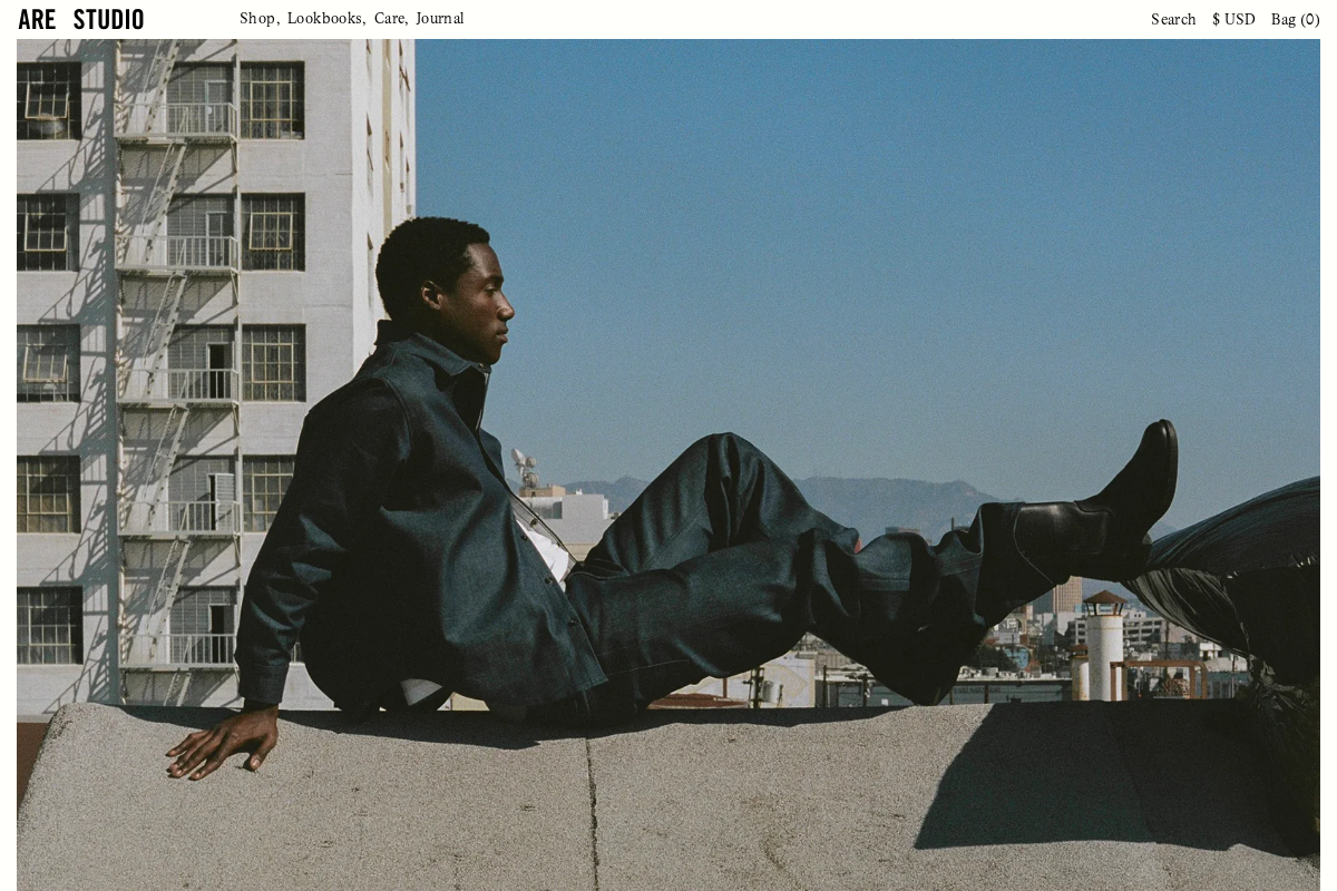 are-studio.com homepage screenshot