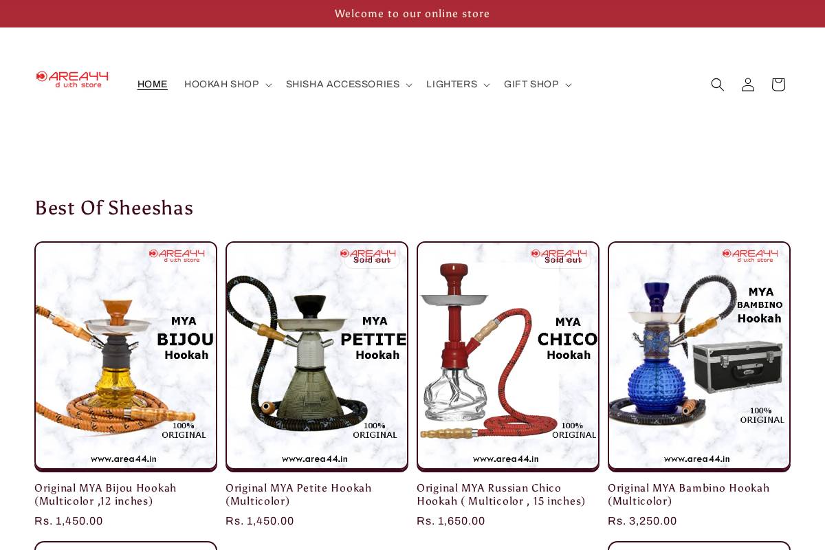 area44.in homepage screenshot