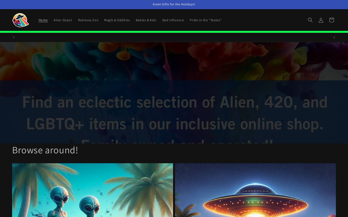 area51andahalf.com homepage screenshot