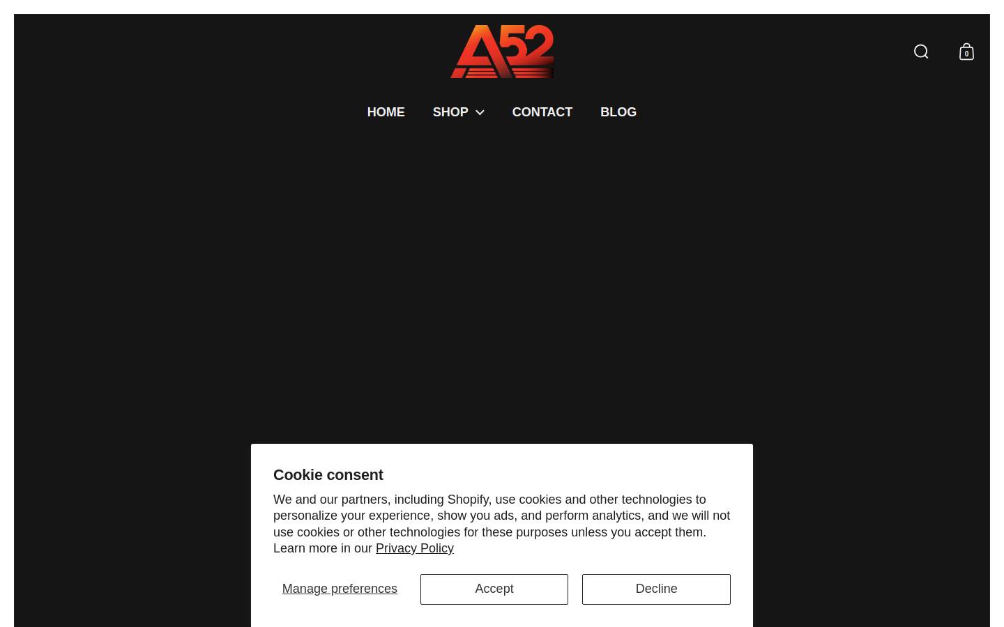 area52.com homepage screenshot
