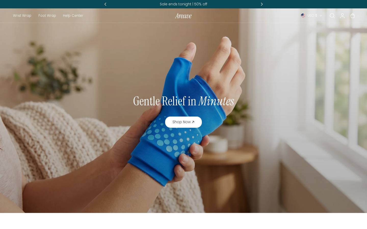 areave.com homepage screenshot