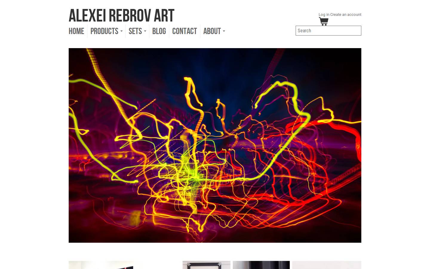 arebrov.com homepage screenshot