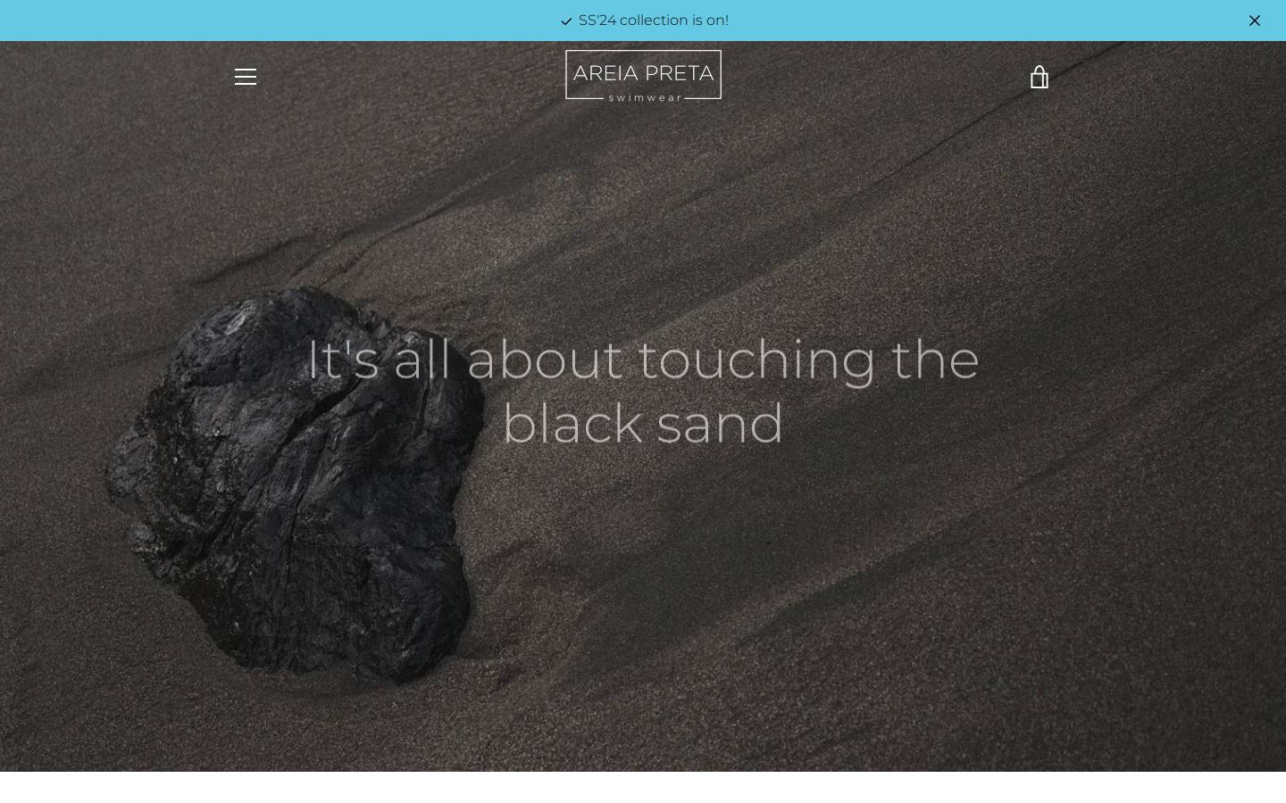 areiapreta.pt homepage screenshot