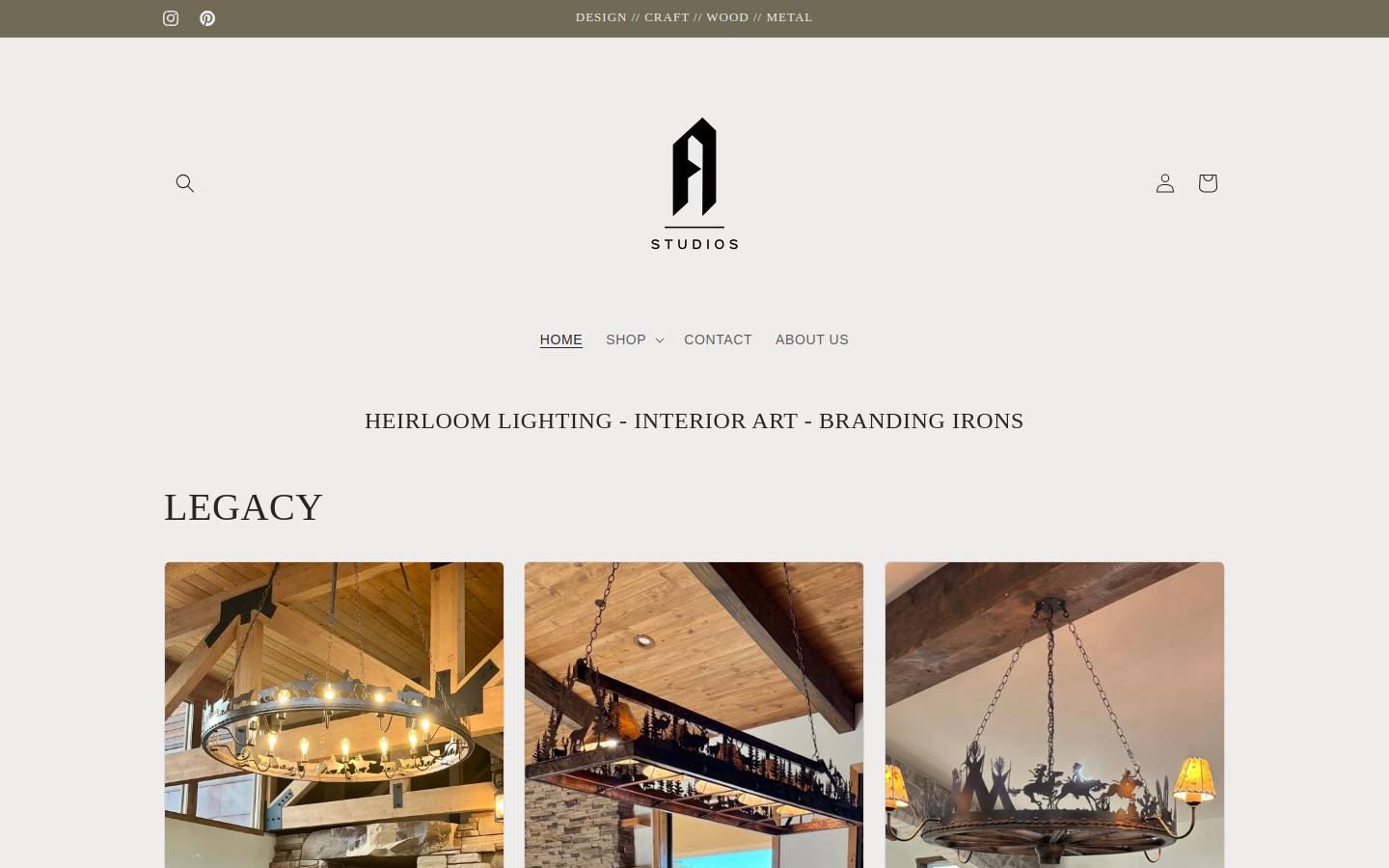 arellanostudios.com homepage screenshot