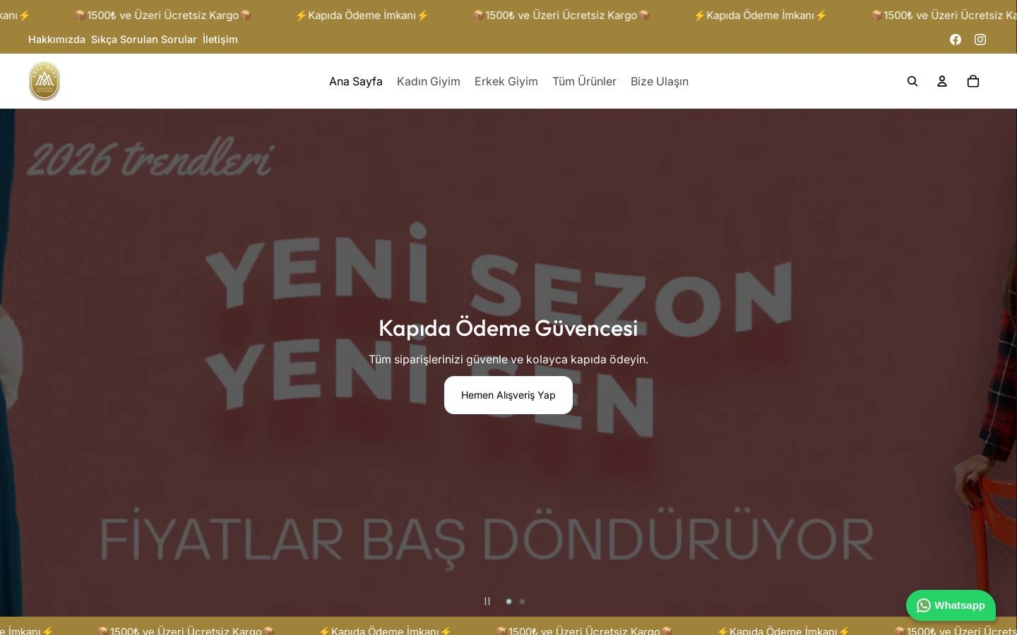arelmodamalatya.com homepage screenshot