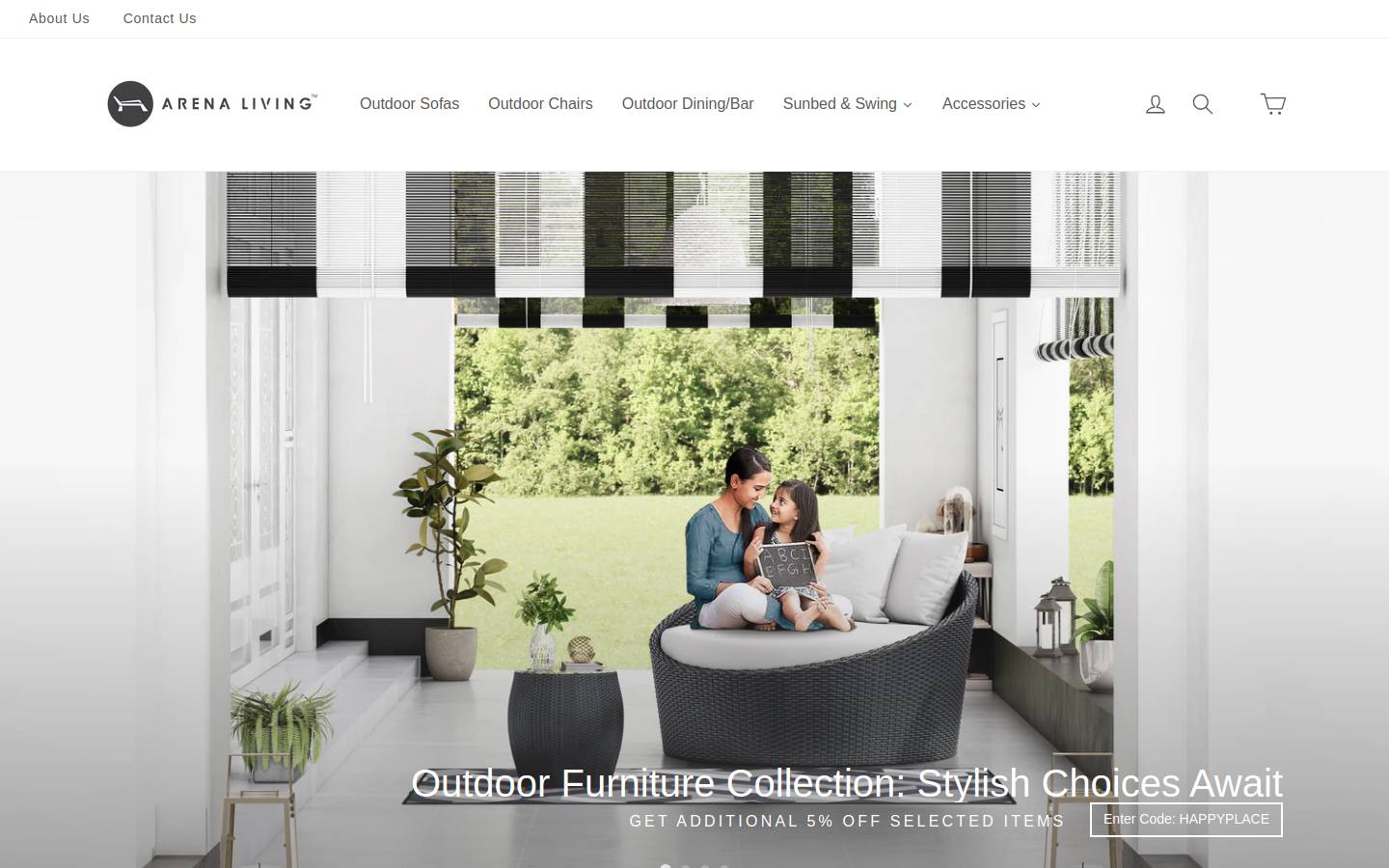 arenaliving.sg homepage screenshot