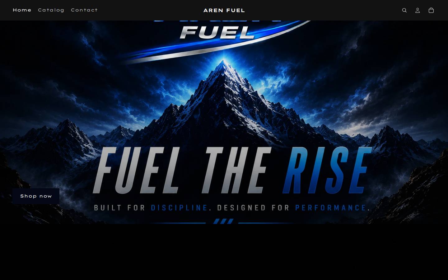 arenfuel.com homepage screenshot