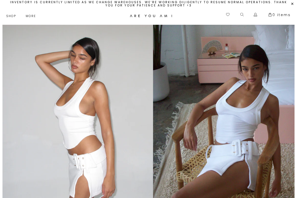 are you am i homepage screenshot