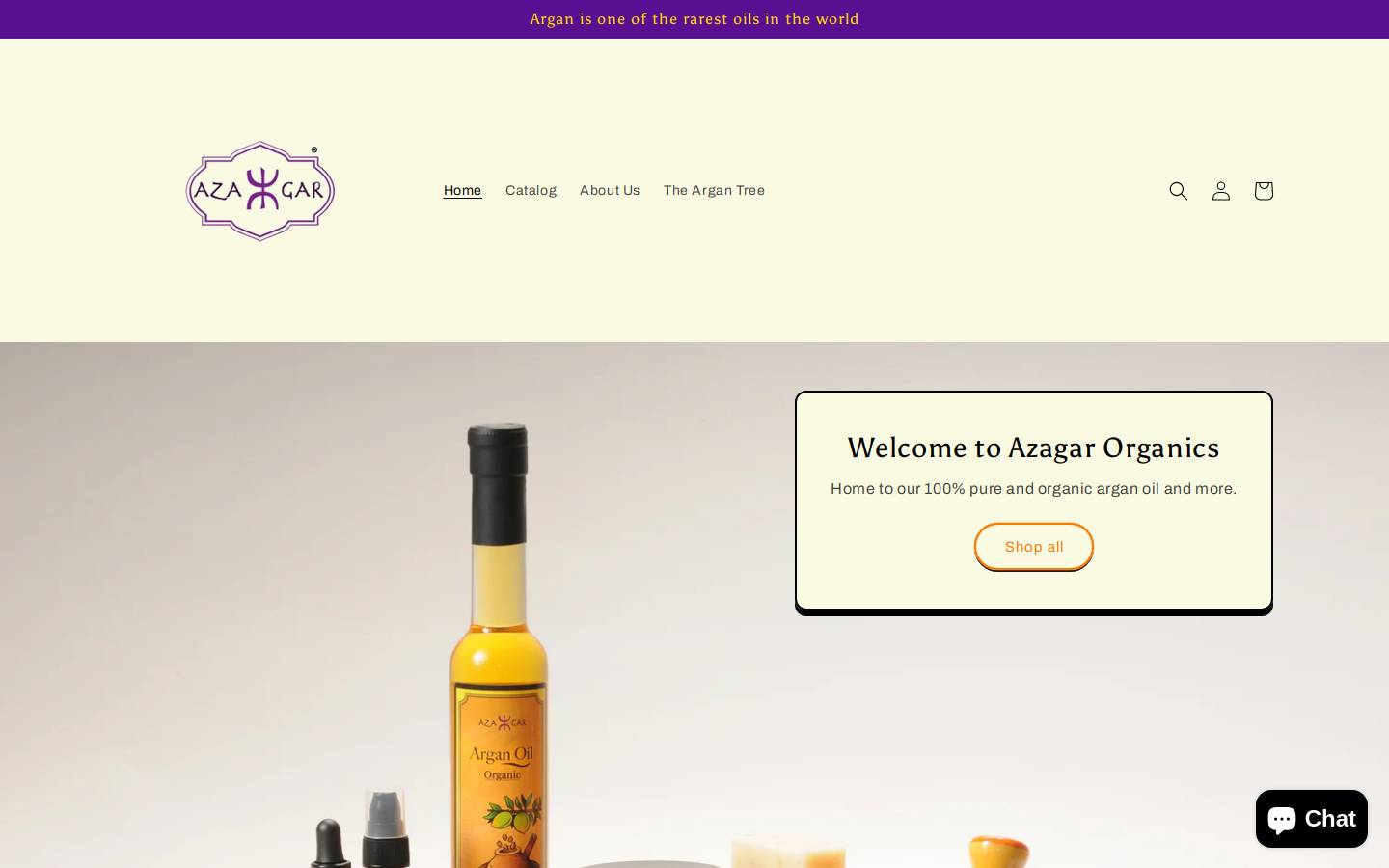 argan4you.com homepage screenshot
