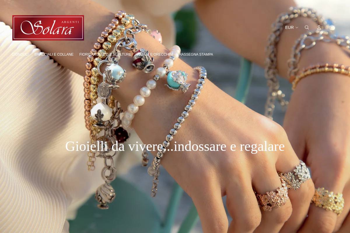 Argentisolara homepage screenshot