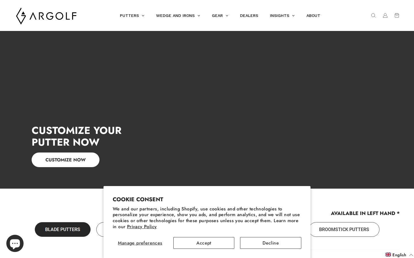 argolfusa.com homepage screenshot