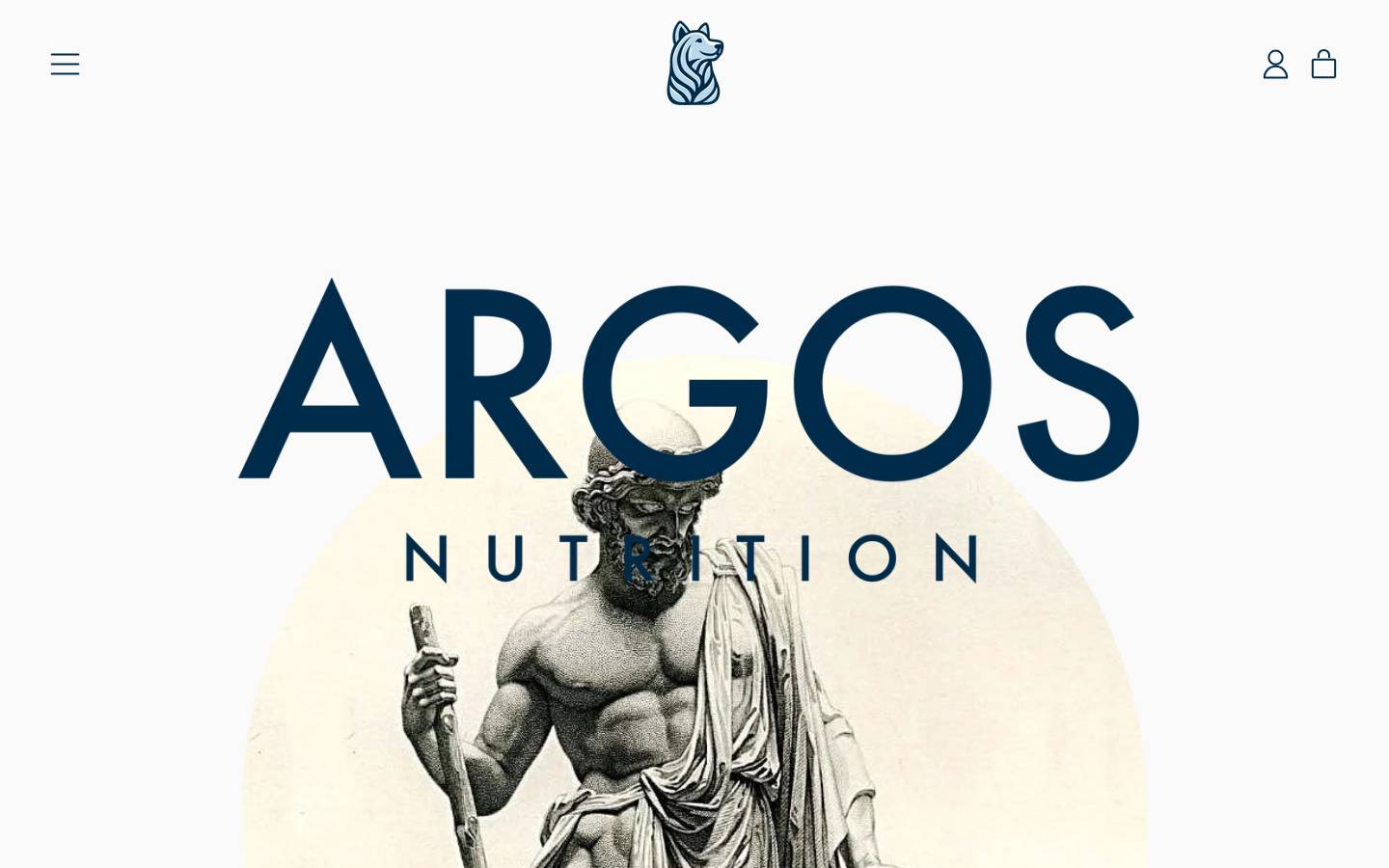 argosnutrition.com homepage screenshot