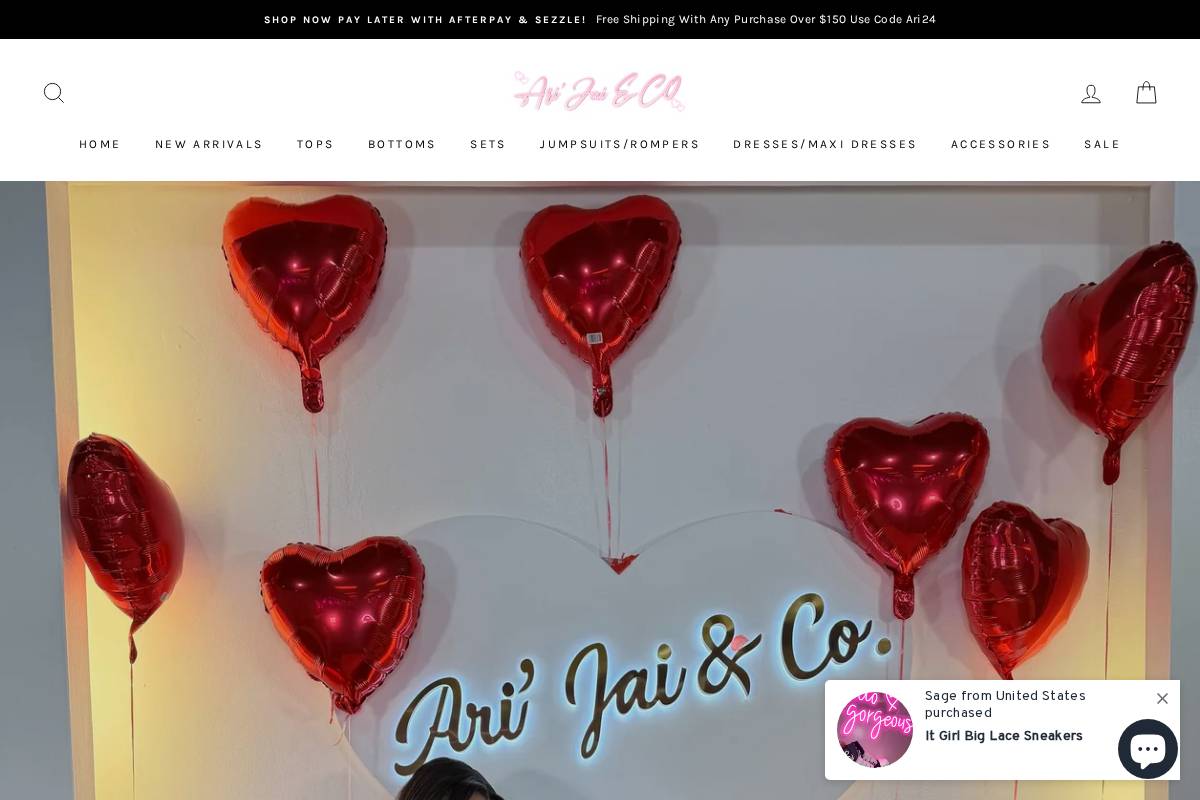 ari-jai.com homepage screenshot