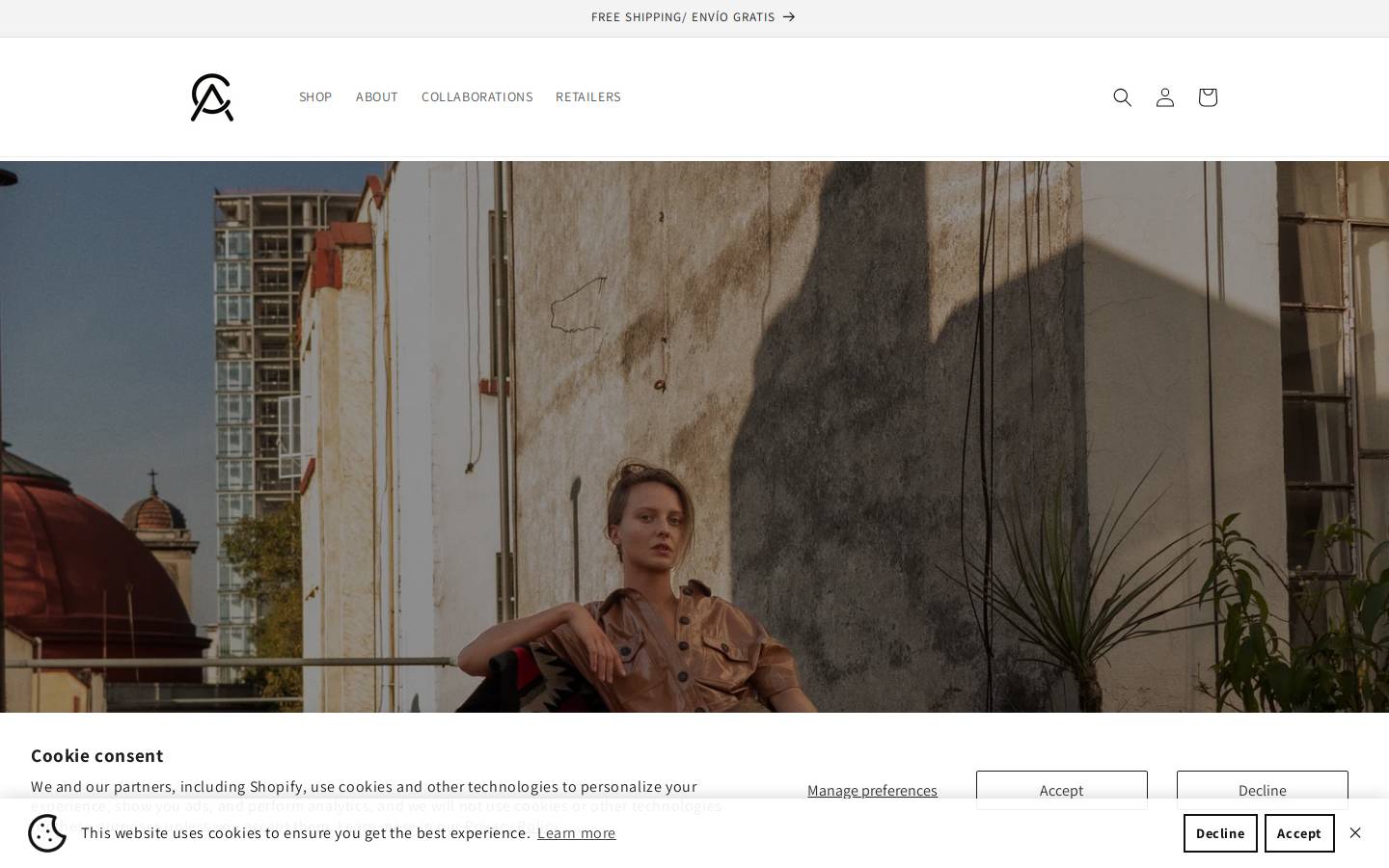 arianacastellanos.com homepage screenshot