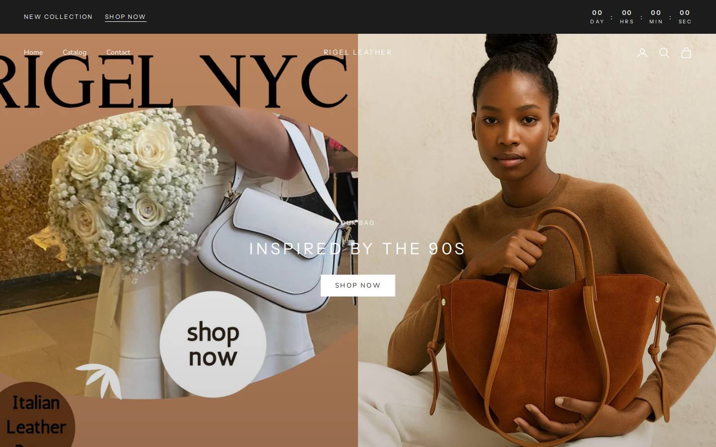 arianyc.us homepage screenshot