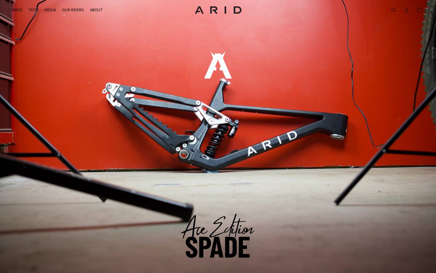 aridcycles.com homepage screenshot