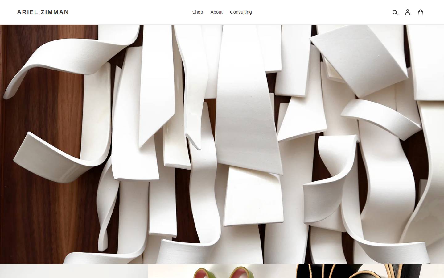 arielzimman.com homepage screenshot