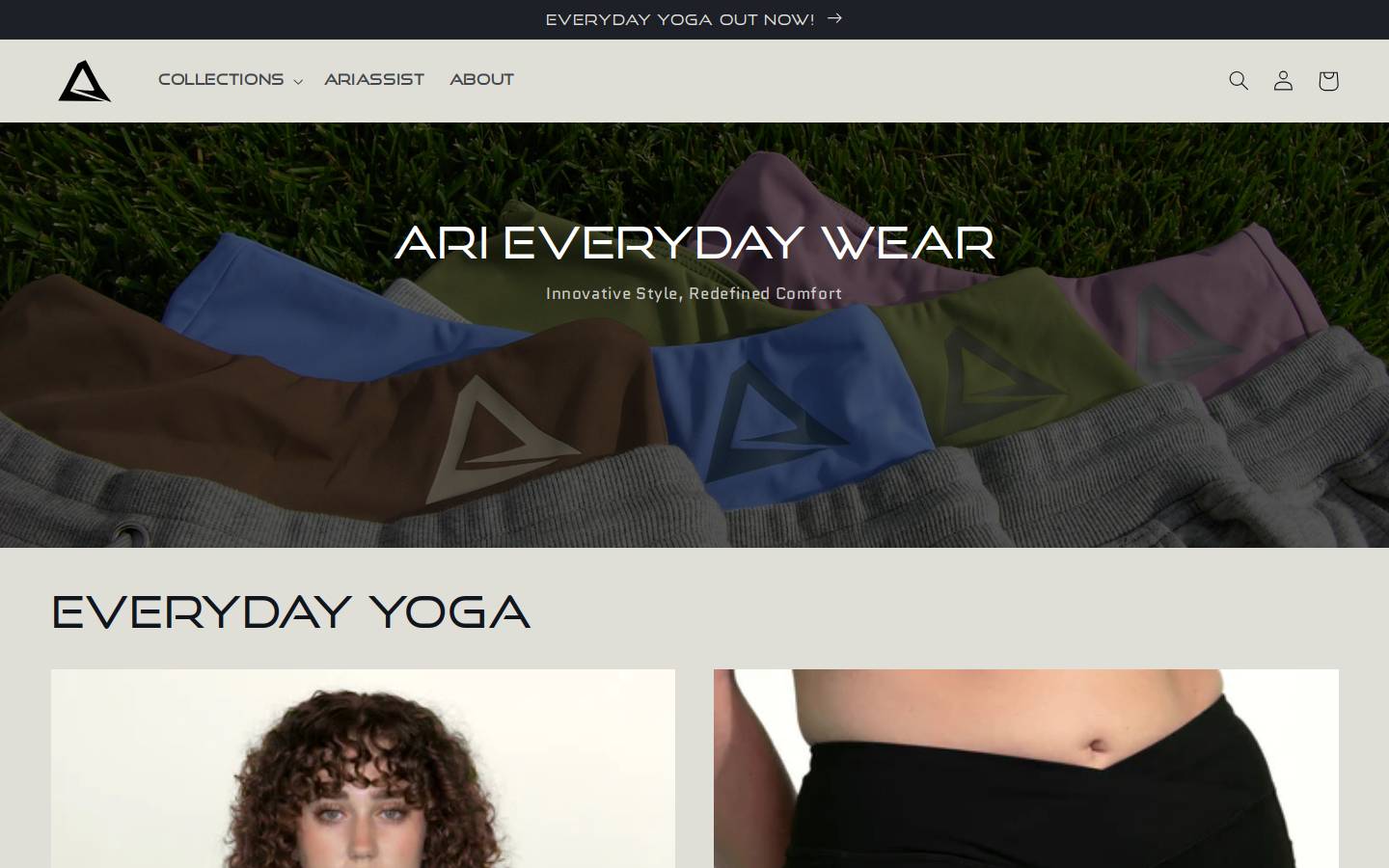arieveryday.com homepage screenshot