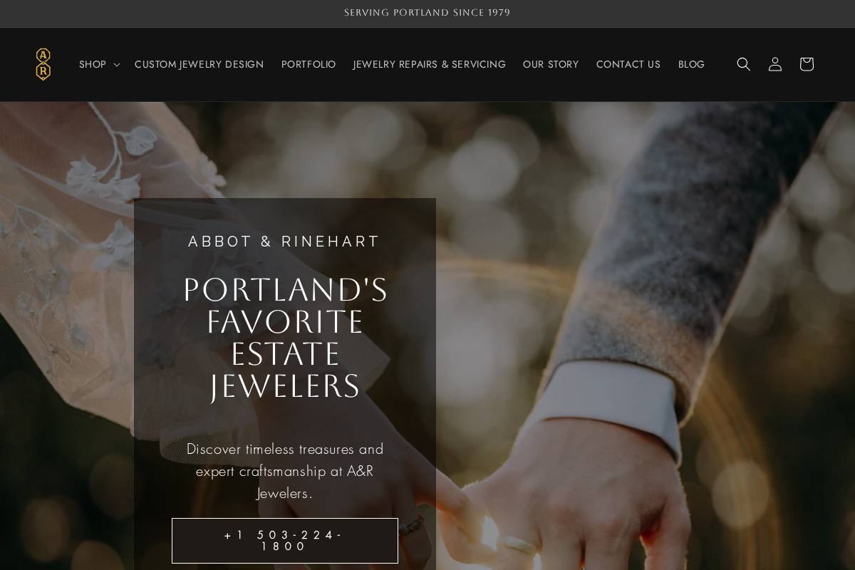 arjl.com homepage screenshot