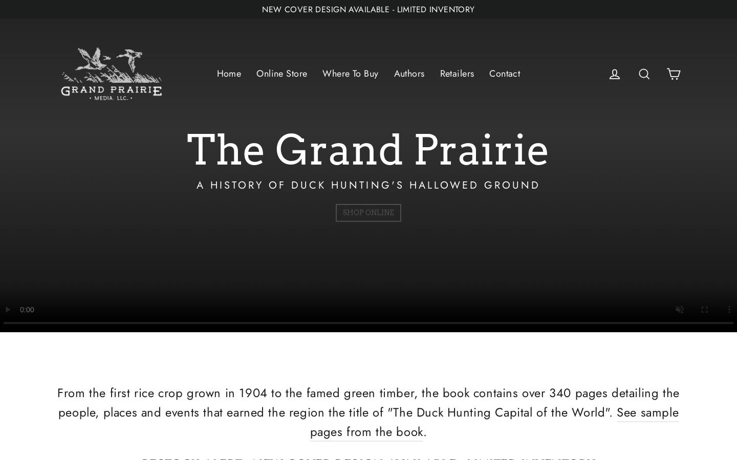 arkansasgrandprairie.com homepage screenshot