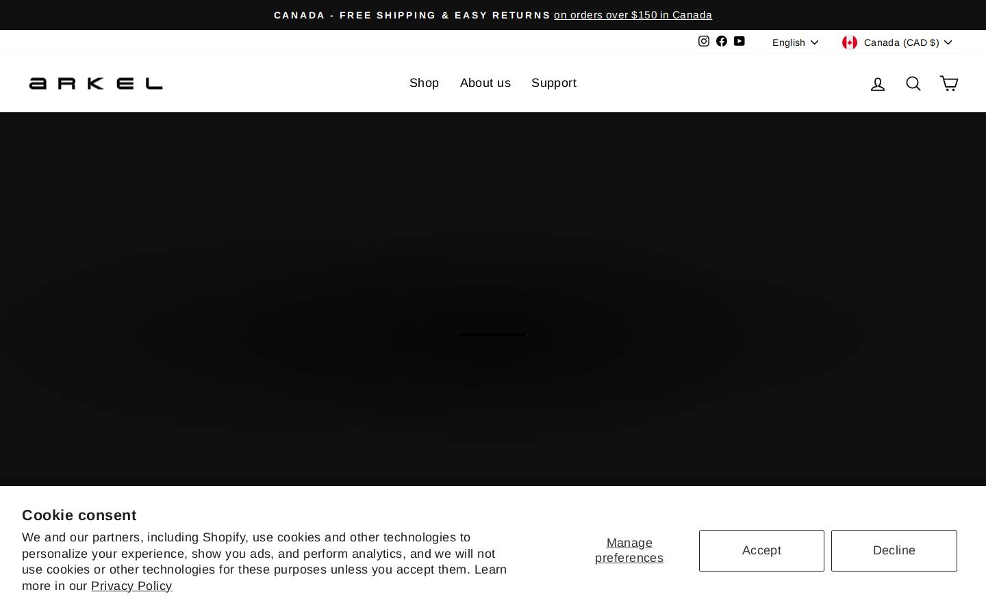 arkel.ca homepage screenshot