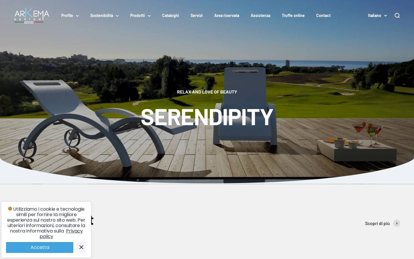 Arkema Design homepage screenshot