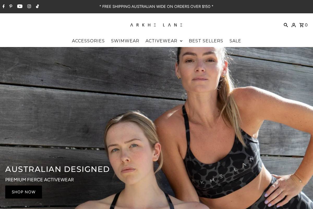 arkhelane.com homepage screenshot