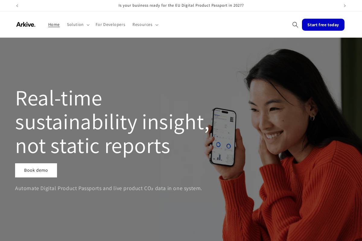 arkivedpp.eu homepage screenshot