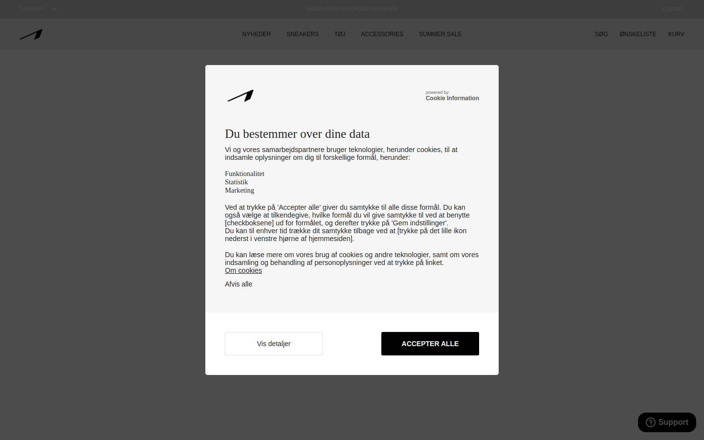 Arkkcopenhagen homepage screenshot