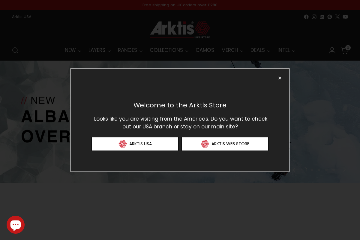 Outdoor homepage screenshot