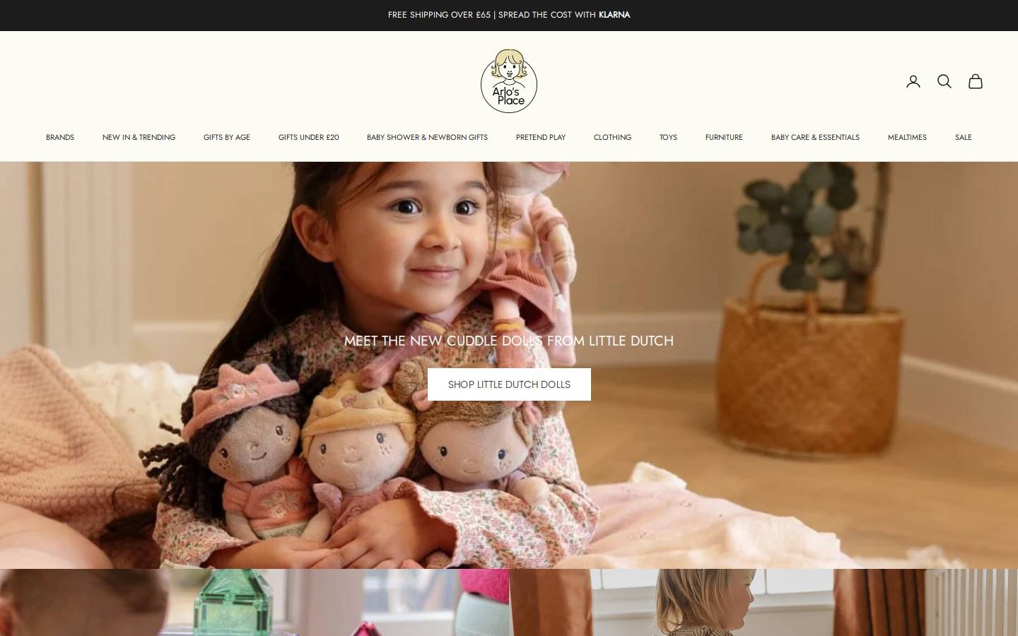 arlosplace.com homepage screenshot