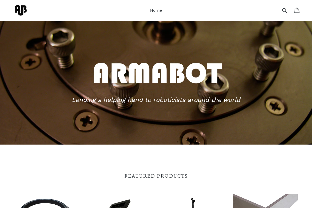 armabot.com homepage screenshot
