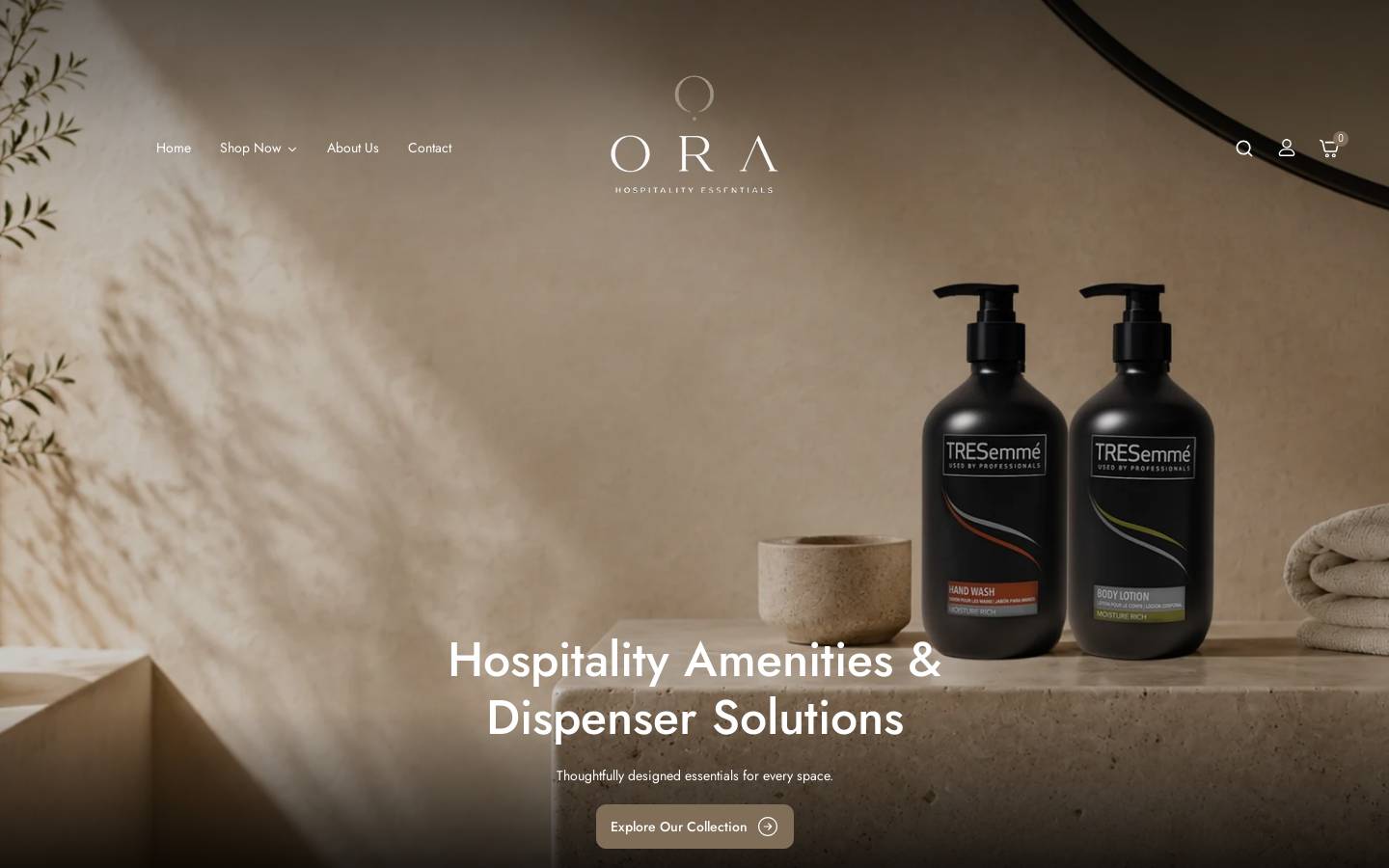 armandohospitality.co homepage screenshot