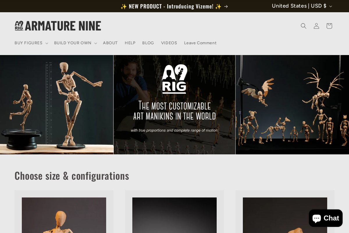 A9 Products homepage screenshot