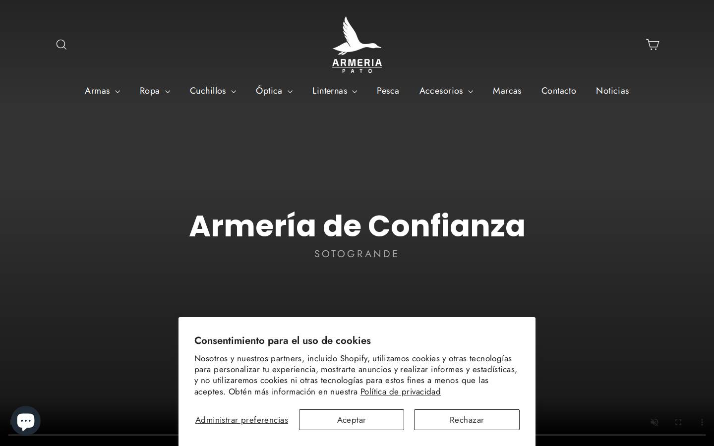 armeriapato.com homepage screenshot