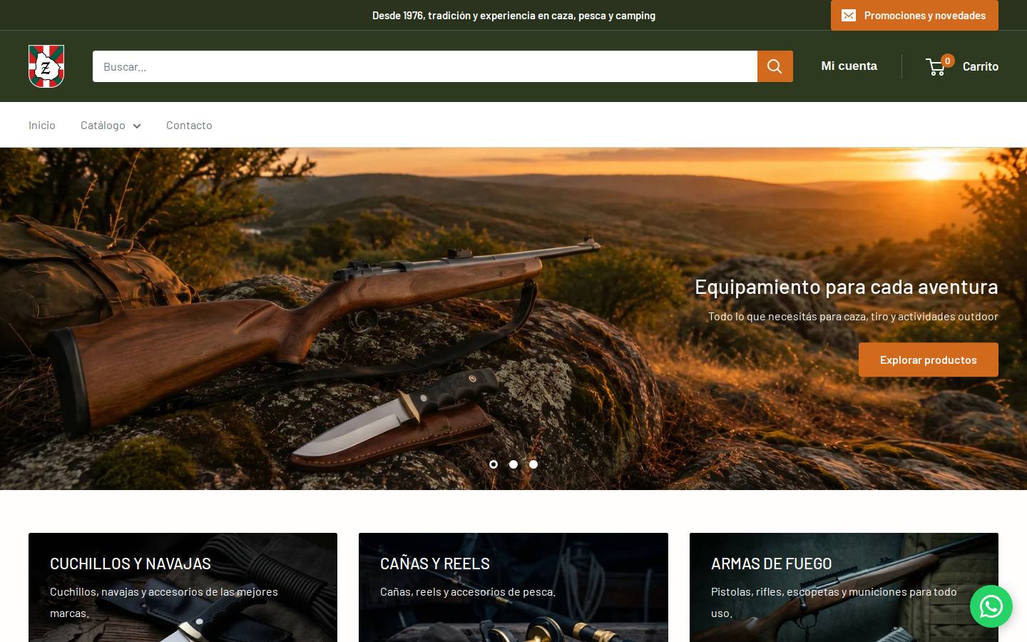 armeriazarzabal.com homepage screenshot