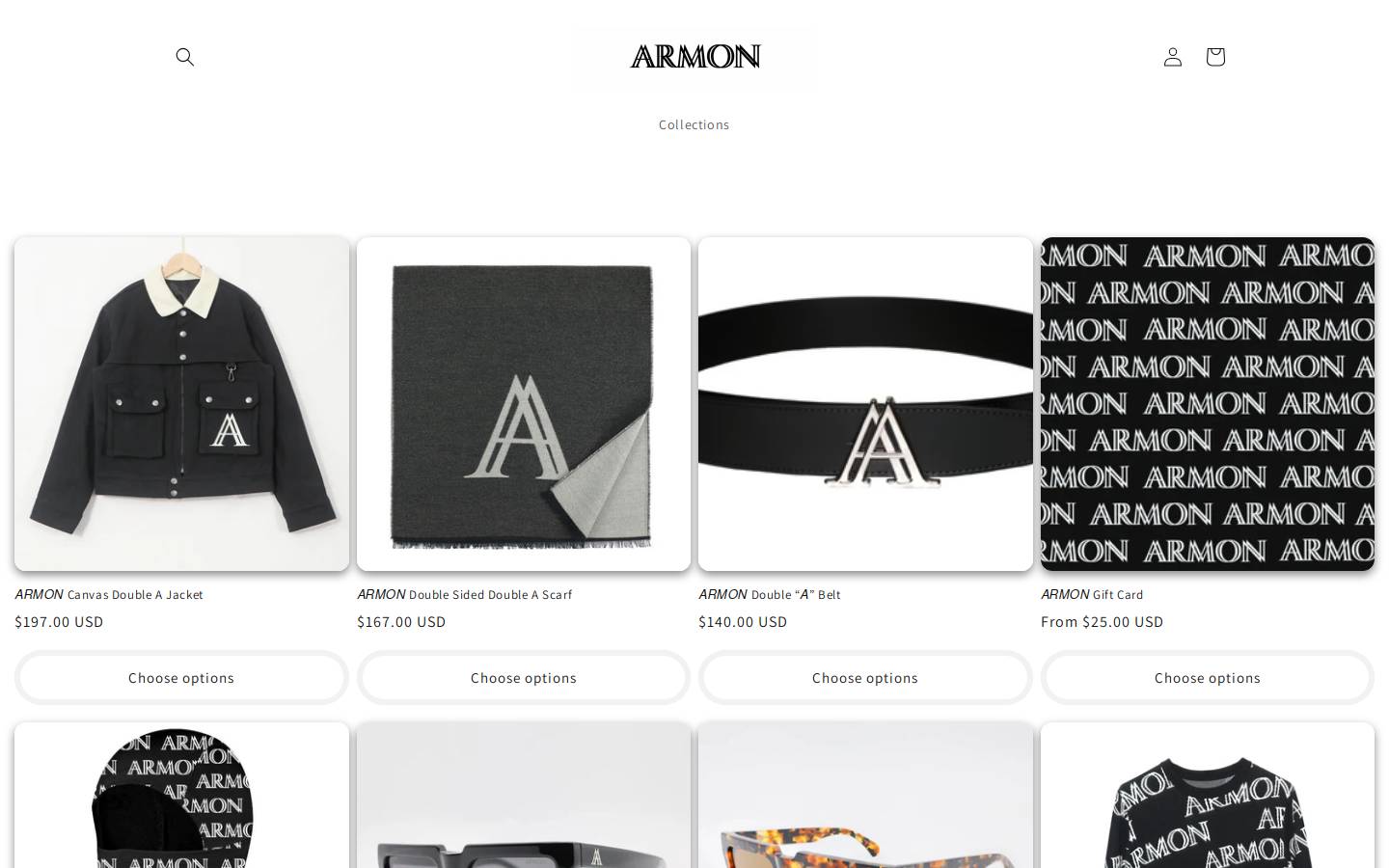 armon.la homepage screenshot
