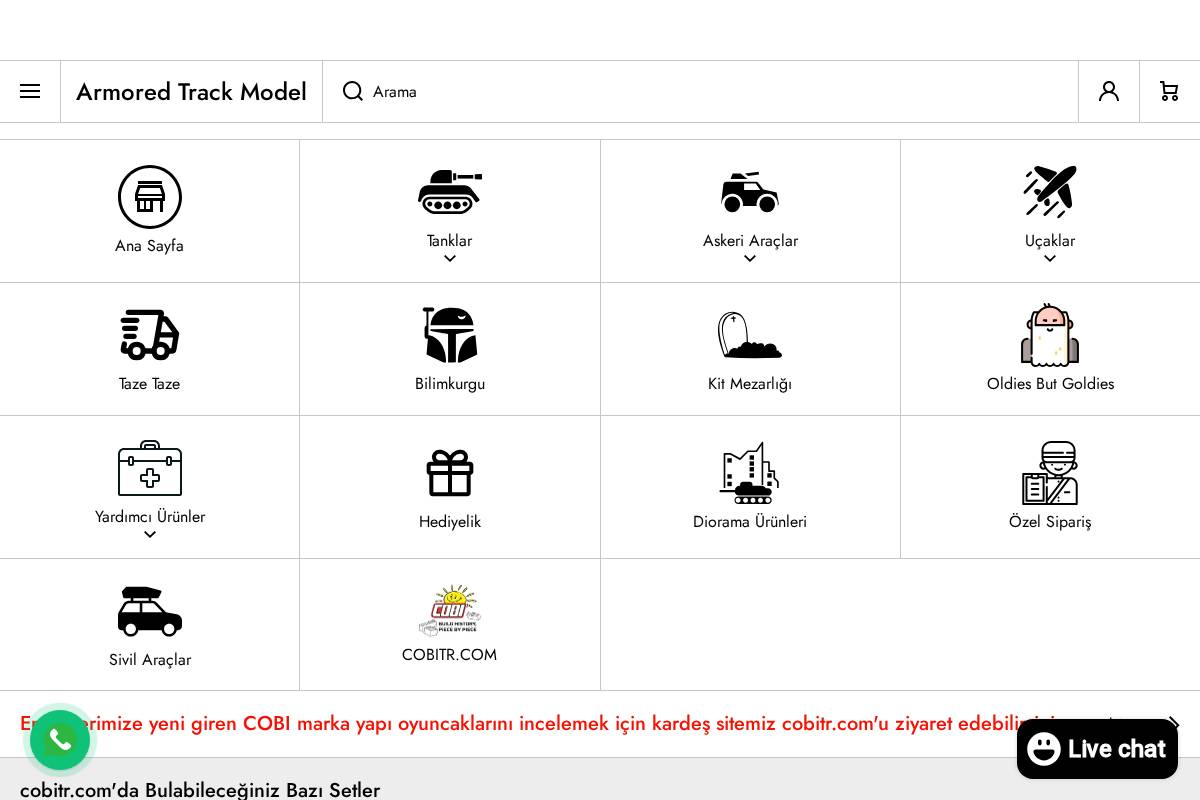 armoredtrack.com homepage screenshot