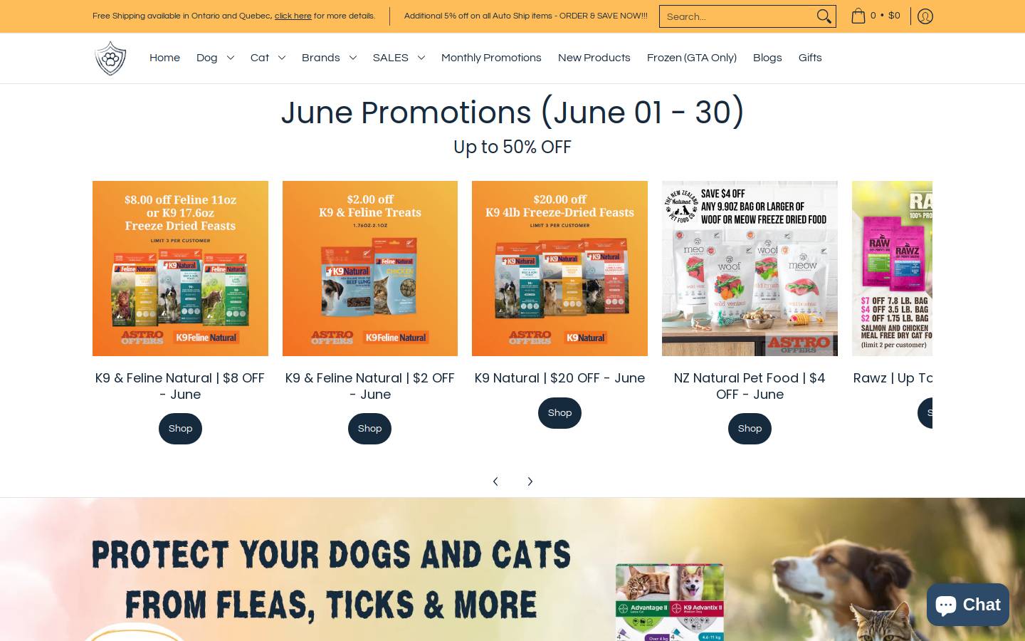 armorthepooch.com homepage screenshot