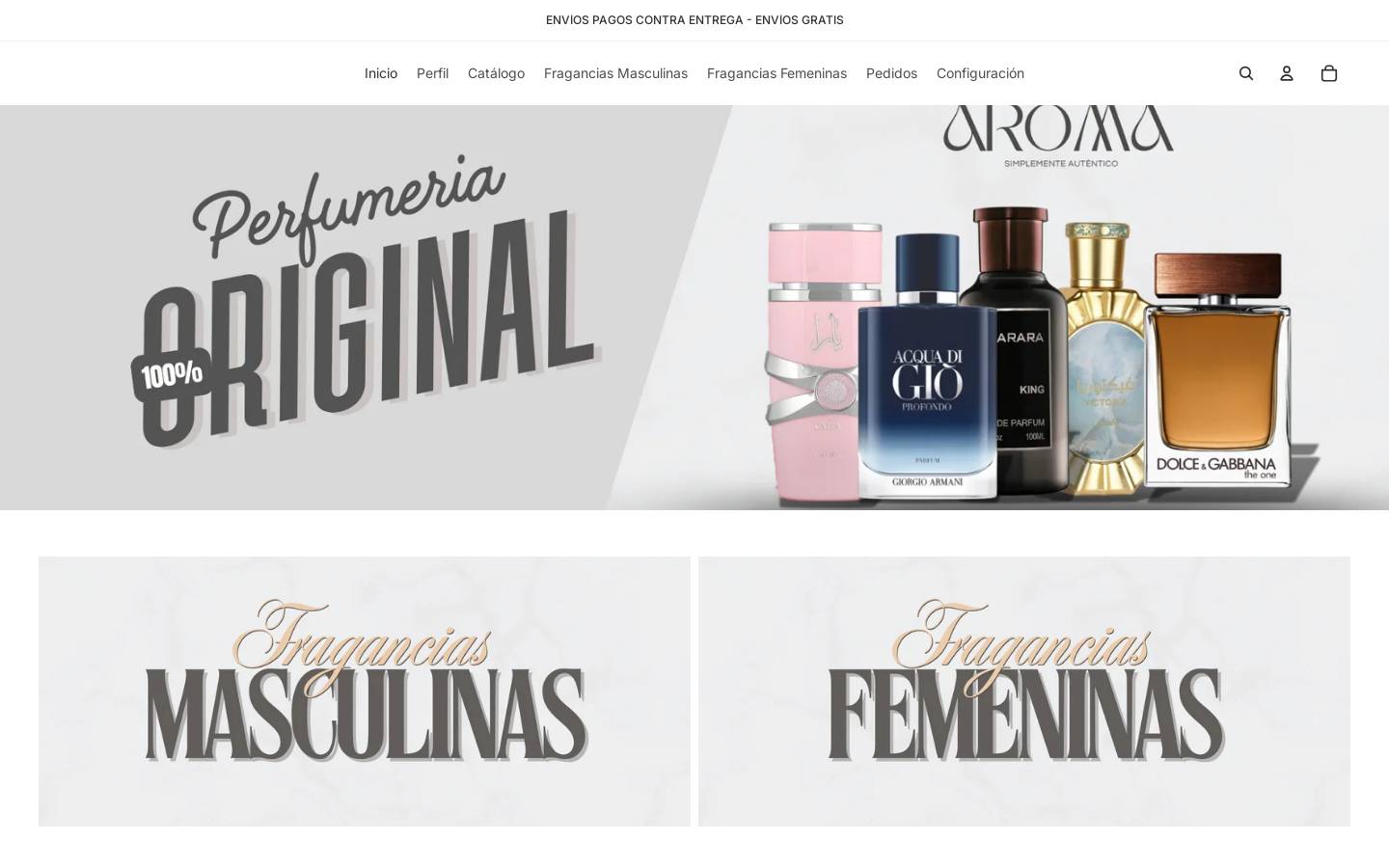 aromasgt.com homepage screenshot